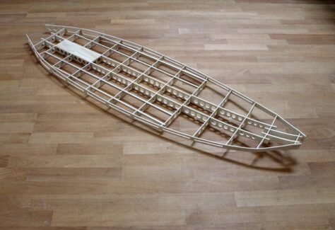 Hollow-Wood-Gerüst des Hydrofoil-Kiteboards