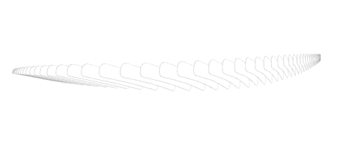 Rail-Entwicklung von Nose zu Tail