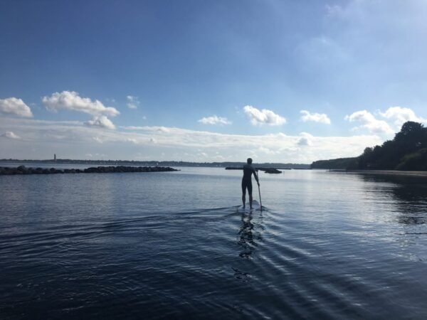Mit dem SUP auf der Kieler Förde