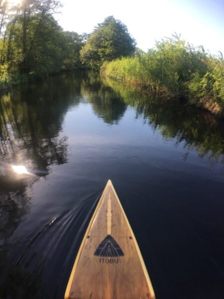 SUP-Tour auf der Schwentine bei Kiel