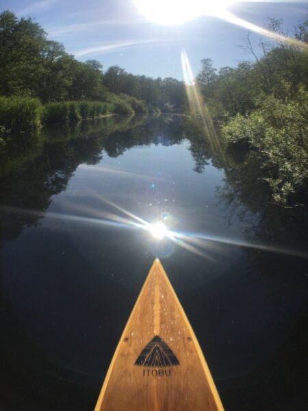 SUP-Tour auf der Schwentine bei Kiel